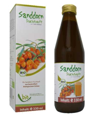 Medicura Homoktövis 100% Bio gyümölcslé 330ml